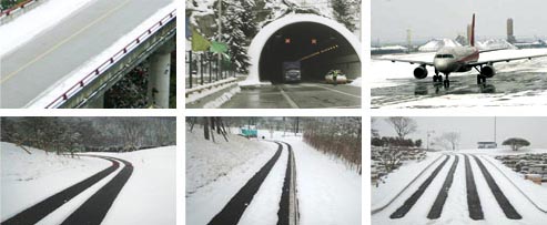 ʹ�õ�·��ѩ����ϵ�y���Ч���D