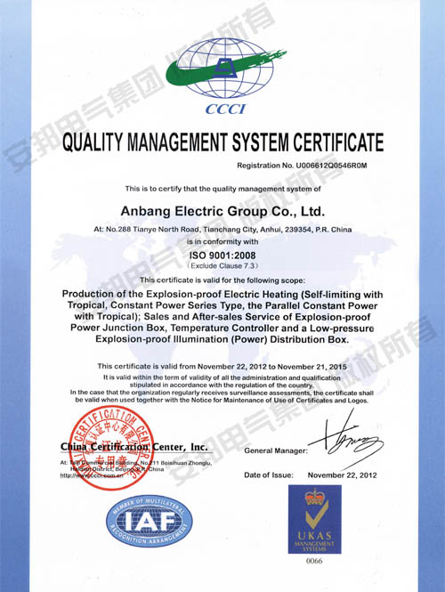 ISO9001:2008���H�|(zh��)���wϵ�J�C��Ӣ�İ棩